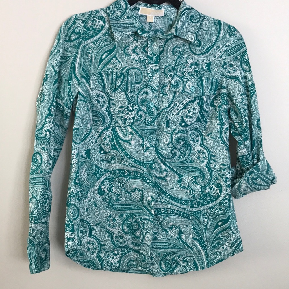 MK paisley top